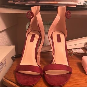 Maroon Forever21 heels! Never used